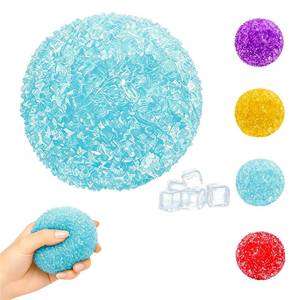lot 14243 image: Crunchy Squishy Stress Ball Waxberry Slushy Fidget Toy