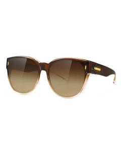 lot 14246 image: Meeloog Womens Polarized Fit Over Sunglasses UV400 Large Cat Eye