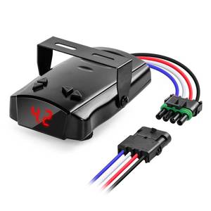 lot 14257 image: Briidea Proportional Trailer Brake Controller 1-4 Axle Digital Electric