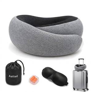 lot 14264 image: Aatiad Travel Neck Pillow Memory Foam 360 Full Wrap