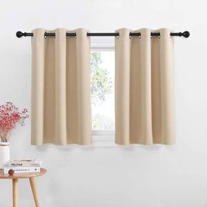 lot 14271 image: NICETOWN Blackout Window Curtain Panels 2 Pack 42 x 36 Inch