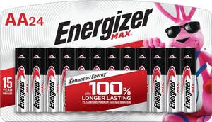 lot 14298 image: Energizer MAX Double AA Alkaline Batteries 24 Count