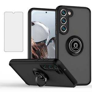 lot 14322 image: Furill Phone Case Samsung Galaxy S23 5G Black with Screen Protector SM-S911U