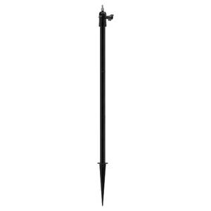lot 14345 image: Holicfun Outdoor Security Camera Ground Stake Mount 9-21 Inch Black