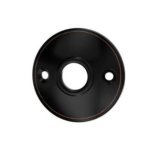 lot 14367 image: Newliplace 2 Pack Round Vintage Door Knob Rosettes Oil Rubbed Bronze