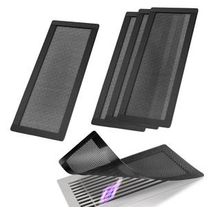 lot 14374 image: ILZAR Magnetic Air Vent Covers 4x10 Inch 4 Pack