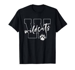 lot 14389 image: Wildcats Football Baseball Basketball Design Co. Wildcats T-Shirt Large