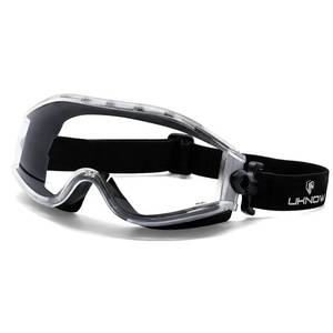 lot 17636 image: UKNOW Safety Goggles Over Glasses Anti-Fog Clear Lens ANSI Z87.1