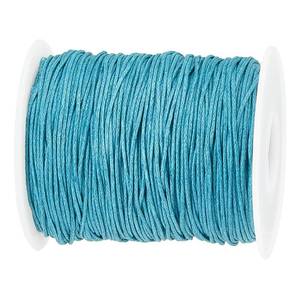 lot 18455 image: PH PandaHall Waxed Cotton Cord 0.04 Inch 100 Yards Green