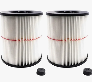 lot 1308 image: Netezza 17816 WetDry Vacuum Cartridge Filters 2 Pack