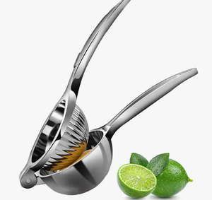 lot 2895 image: Rekix Manual Lemon Squeezer Metal Hand Press Model RK02