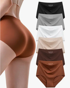lot 2948 image: Kalapa Womens Underwear No Show Briefs Seamless, Size 2XL