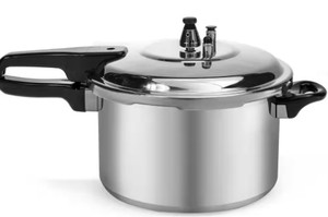 lot 2865 image: Barton Pressure Cooker 6-Quart Aluminum 99904