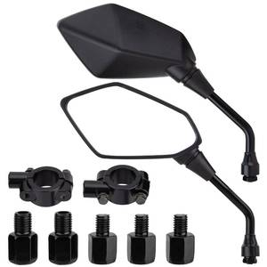 lot 1354 image: CICMOD Motorcycle Side Mirrors 78 Inch Handlebar Universal Fit Pair