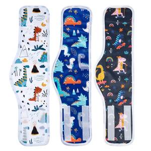 lot 2097 image: MICOOYO Male Dog Diapers Washable Belly Bands Large Dinosaur