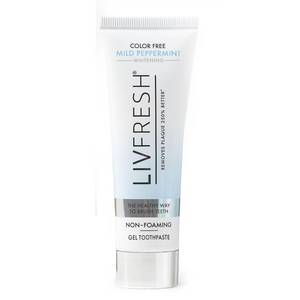 lot 2158 image: LIVFRESH Gel Toothpaste Mild Peppermint