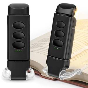 lot 2189 image: JOVANJA Rechargeable Clip-On Book Light with 3 Color Temperatures
