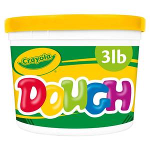 lot 2201 image: Crayola Modeling Dough Yellow 3 lb Resealable Tub