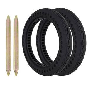 lot 5456 image: WEIYINGSI Solid Tire 14x2.125 Electric Bike Tubeless 2 Pack