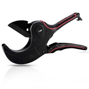 lot 6192 image: DF DUALFERV PVC Pipe Cutter 3 Inch Ratcheting Aluminum Alloy Body