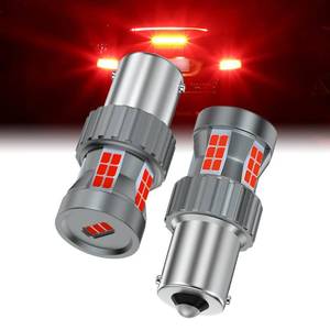 lot 6256 image: Teguangmei 2 Pcs LED Brake Tail Light Bulb 1156 BA15S P21W 7506 Canbus