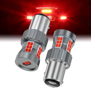 lot 6261 image: Teguangmei 2PCS 1157 LED Bulb Canbus BAY15D 2057 2357 Brake Stop Tail Light