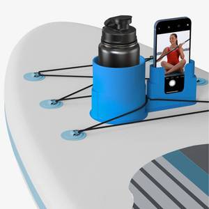 lot 7899 image: iKristin Paddleboard Cup Holder 2-in-1 Stand Up Paddle Board Accessory