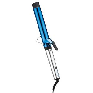 lot 7979 image: BaBylissPRO Extended Barrel Curling Iron 1-12 Inch Nano Titanium Blue
