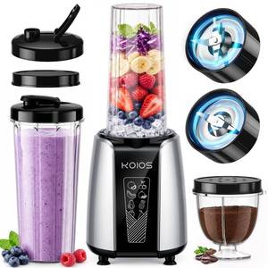 lot 7986 image: KOIOS Smoothie Blender 1000W with 13-Piece Countertop Combo Set