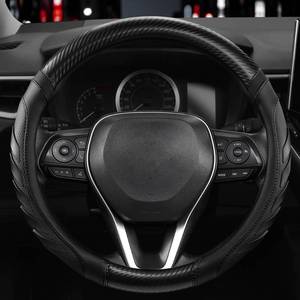 lot 8044 image: West Llama Steering Wheel Cover Anti-Slip for Truck 15.5-16 Inch