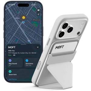 lot 8083 image: MOFT MagSafe Wallet Stand Find My Tracking iPhone 13-18 Series, Misty Cove