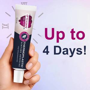 lot 8141 image: Leixu Thermoplastic Denture Adhesive 2 Pcs Up to 4 Day Hold