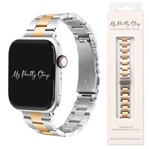 lot 8161 image: My Pretty Strap Stainless Steel Band for Apple Watch Queen Vogue