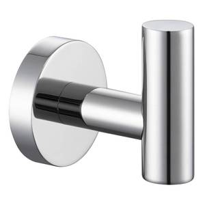 lot 8172 image: Angle Simple Bathroom Towel Hook Polished Chrome Hand Towel Holder