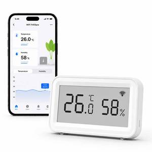 lot 8173 image: SENCKIT WiFi Temperature Humidity Sensor Hygrometer Thermometer 1-Pack