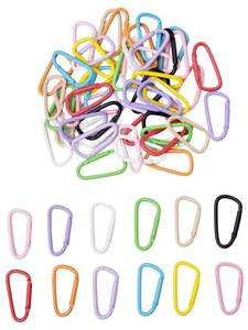 lot 8182 image: Zugzwang Carabiner Clip 60 Pcs Bulk Keychain Clips for Crafts