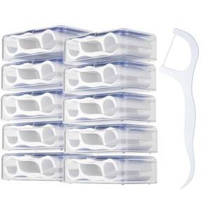lot 8189 image: FRESHLIX Dental Floss Picks 500 Count Gen 3