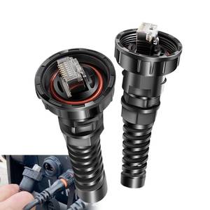 lot 8207 image: Camoo Garmin Marine Network RJ45 Cable Connector 2-Pack 010-10603-00