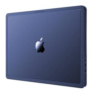 lot 8225 image: Soonjet Hard Shell Case for MacBook Air 15 Inch M2 M3 M4 M5 Midnight