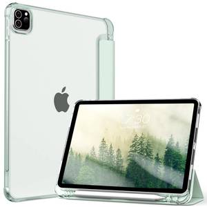 lot 8227 image: Kenke iPad Pro 11 Inch Case 4th3rd2nd1st Gen with Pencil Holder, Light Green