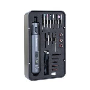 lot 9957 image: Creality Cordless Rotary Tool Kit, Multi-Functional 6 Variable