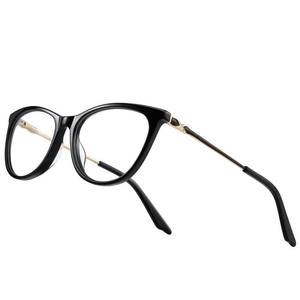 lot 10233 image: RBPilot Cat Eye Acetate Reading Glasses for Women - Blue Light Blocking
