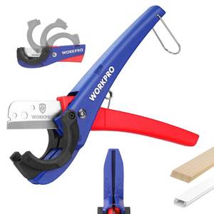 lot 10243 image: WORKPRO PEX Cutter, Hose Cutter, 18-1-58 Cutting Capacity, Unique Angle