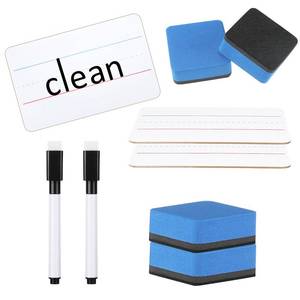 lot 10251 image: Colarr 2 Sets Mini White Boards 6x 9 Dry Erase Boards Classroom Pack