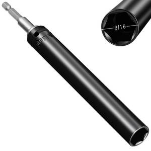 lot 10262 image: Blulu 1 Pack 916(14mm) X 6 Inch Nut Driver Hollow Hex Shank