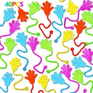 lot 10280 image: 40PCS Sticky Hands Birthday Party Favors for Kids 4-8 8-12 Non Candy Treats