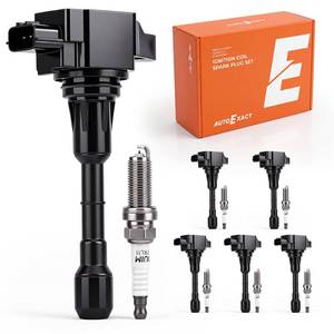 lot 13729 image: AutoExact Ignition Coil Spark Plug Kit UF550 Iridium Nissan Infiniti 3.5L V6