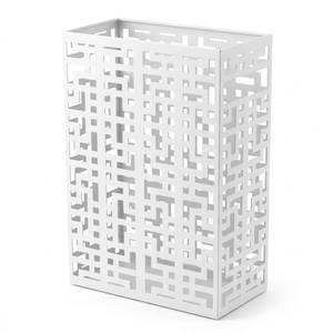 lot 13782 image: BEWBBAT Metal Umbrella Holder Stand 16 x 10 x 5 Inch White