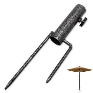 lot 14047 image: GrliTra Patio Umbrella Steel Sand Anchor Base