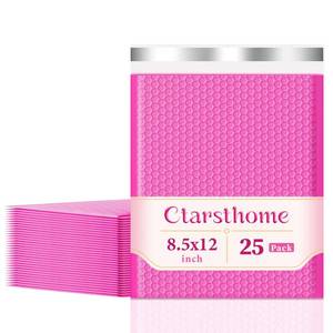 lot 14064 image: Ctarsthome Poly Bubble Mailers 25 Pack 8.5x12 Inch Self-Seal Padded Envelopes